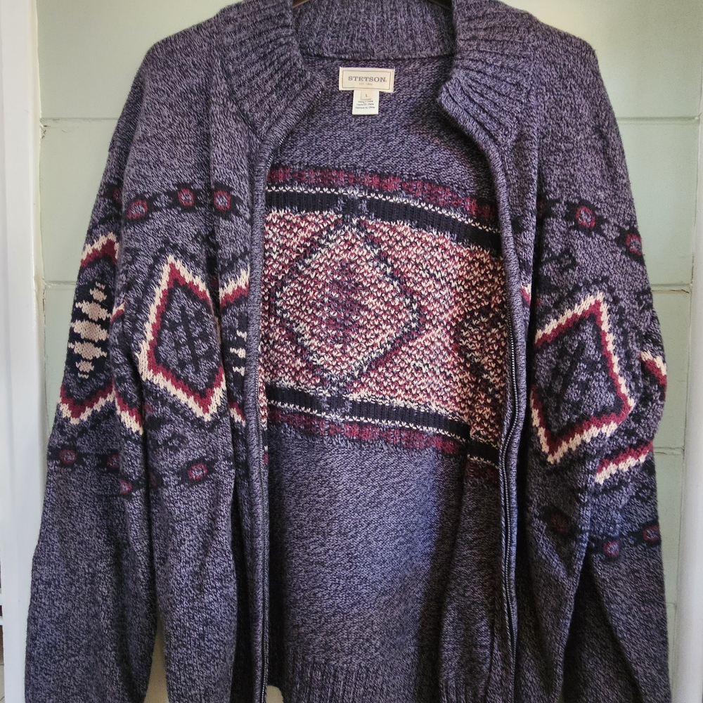 Stetson Zip Up Sweater - Picture 3 of 5